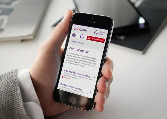 Beobank responsive design