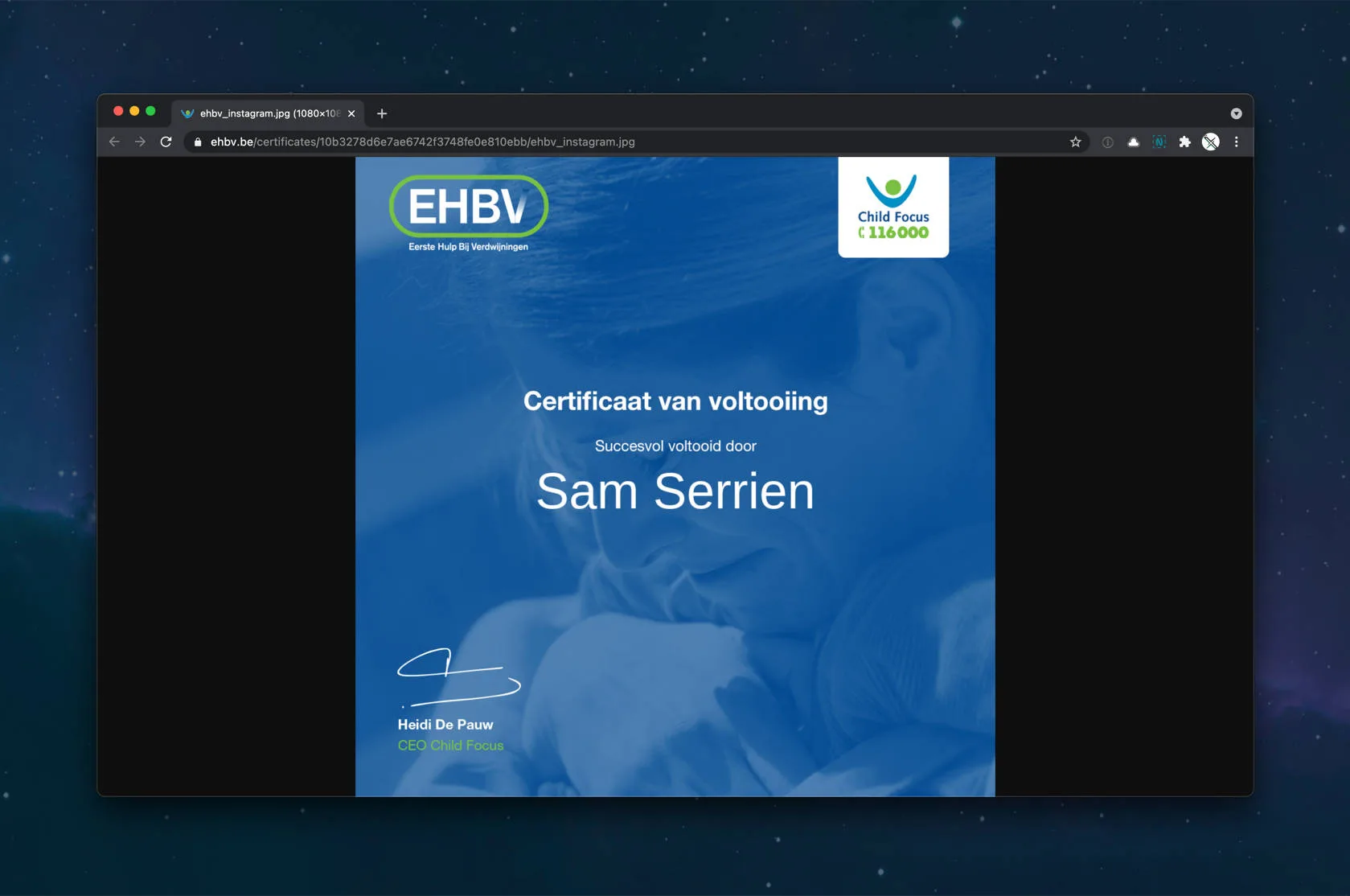 EHBV mobiel