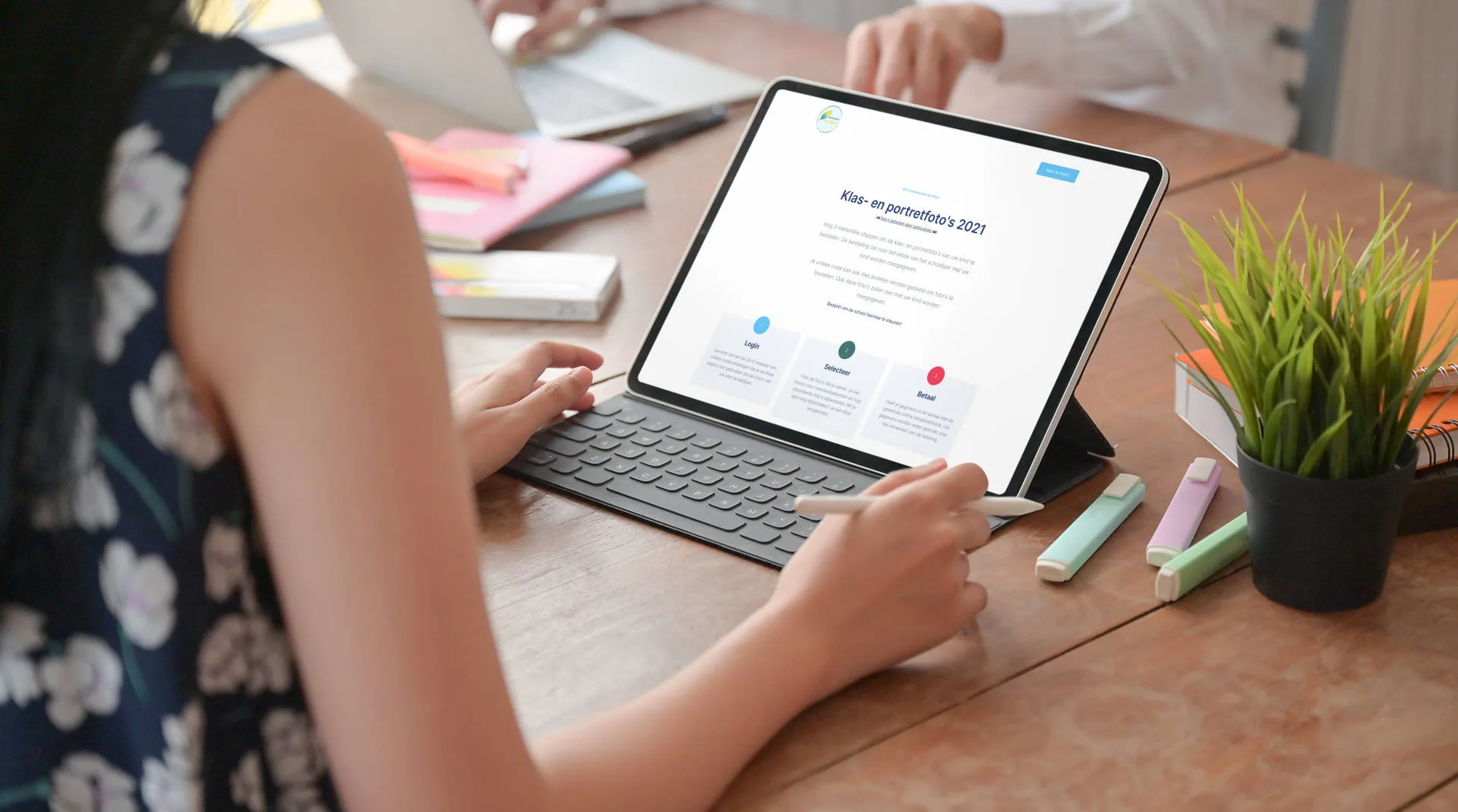 School photo ordering platform