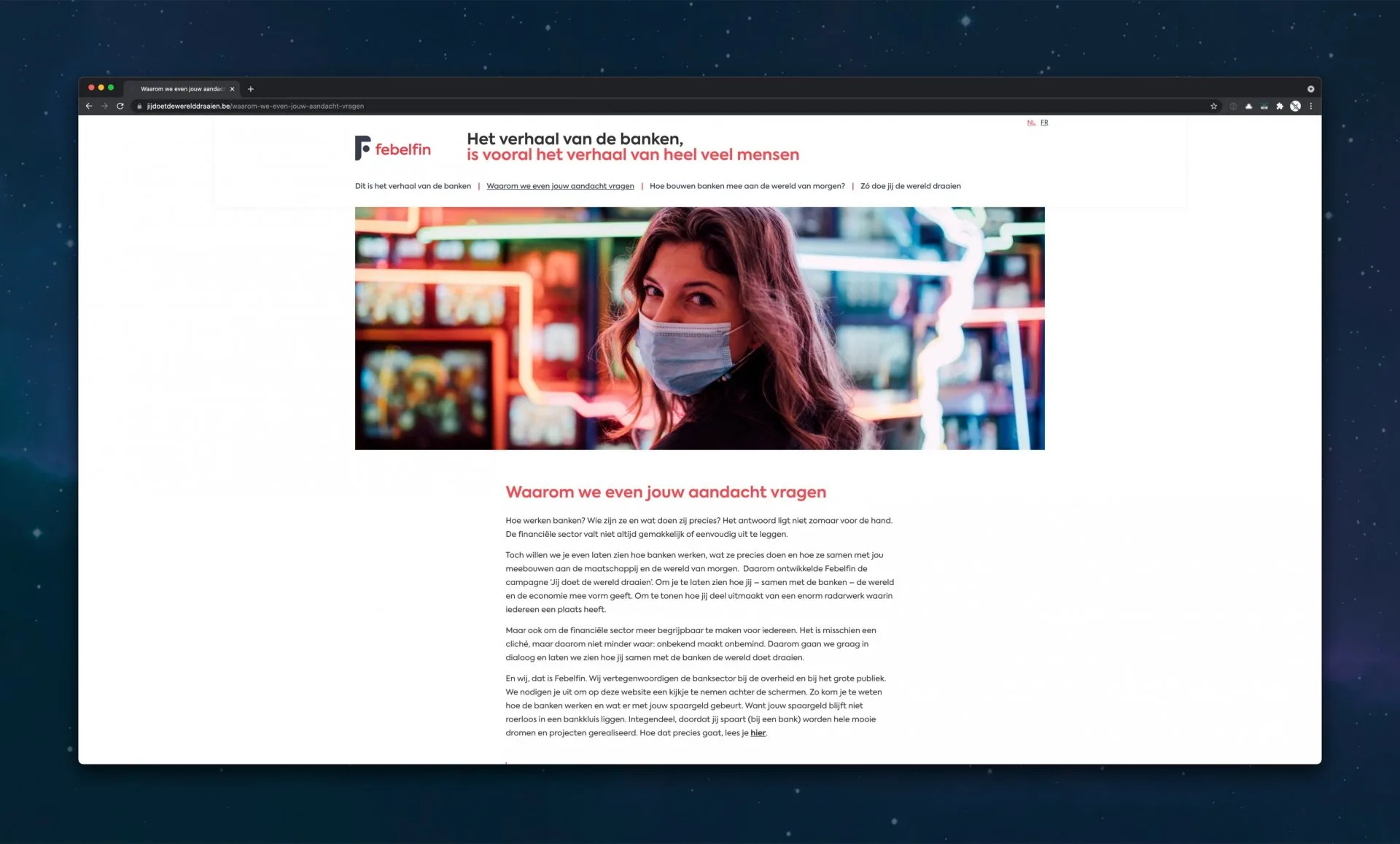 Content section