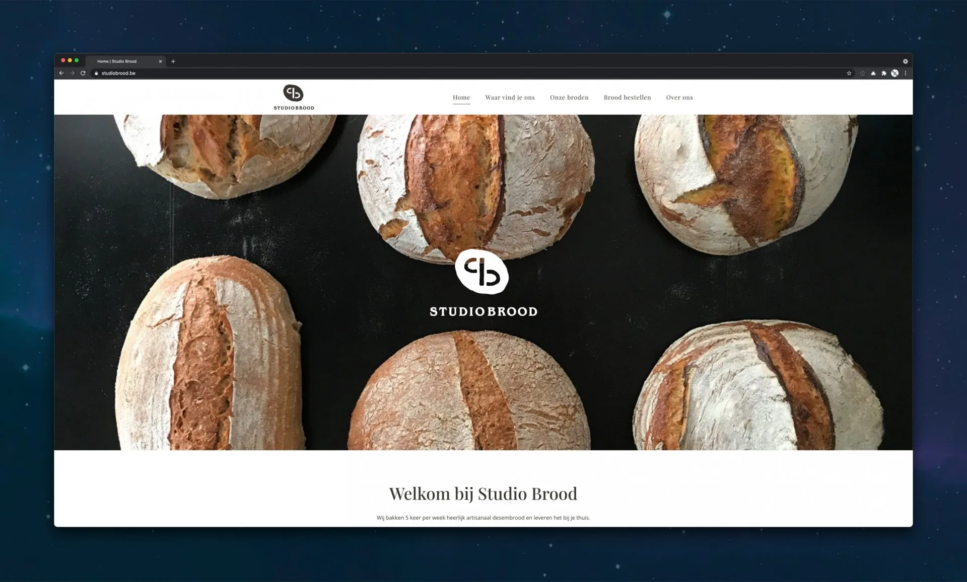 Studio Brood homepage