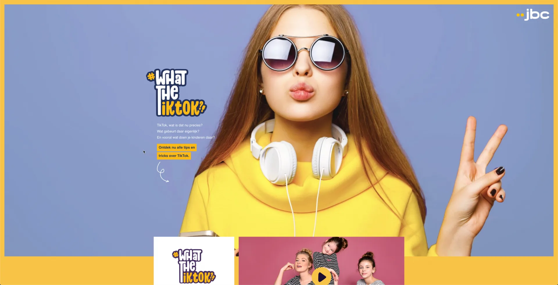 WhatTheTikTok homepage